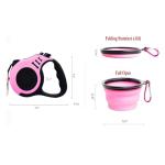 PETIMP 16FT Retractable Dog Leash with Bowl & Bags