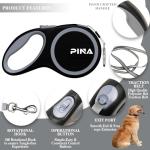 PINA 26ft Retractable Leash for All Dogs