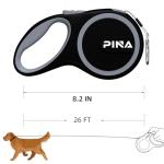PINA 26ft Retractable Leash for All Dogs