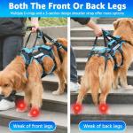 Lafoty 2-in-1 Dog Lift Harness for Large Dogs