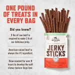 Rocco & Roxie Beef Jerky Dog Treats 1 lb