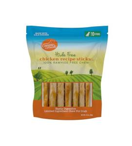 Chicken Recipe Chew Dog Treats - 10 Count