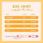 Personalized Reflective Dog Collars - Customizable Sizes