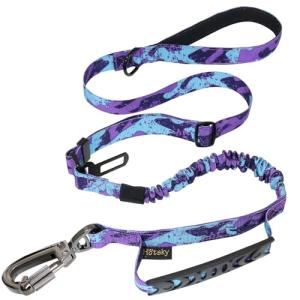 Heavy Duty Bungee Dog Leash with Padded Handle