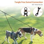 Double Dog Leash | Reflective | Tangle-Free Design