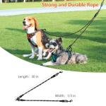 Double Dog Leash | Reflective | Tangle-Free Design