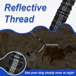 MingXpets Tangle-Free Double Dog Leash with Bungee