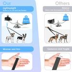 Double Dog Leash with 360° Swivel & Shock Absorption