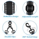 PetBonus Double Leash for 2 Dogs, No Tangle