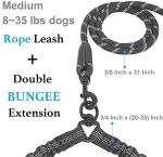 iYoShop 360° Dual Dog Leash with Shock Absorber