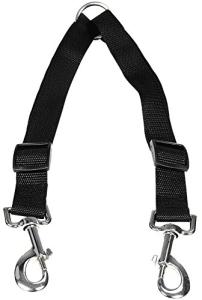 No Tangle Dog Leash Coupler for Two Dogs