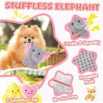 Pink Puppy Chew Toys - 9 Pack for Small Dogs