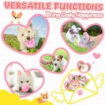 Pink Puppy Chew Toys - 9 Pack for Small Dogs