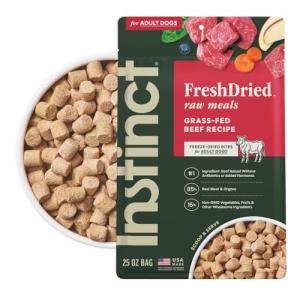 Instinct Freeze Dried Raw Beef Dog Food 25 oz