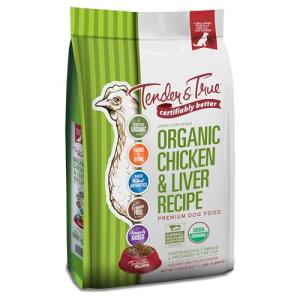 Organic Chicken & Liver Dog Food, 11 lb