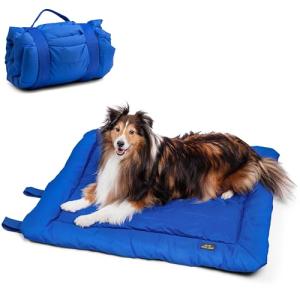 Portable Water-Resistant Dog Bed for Travel