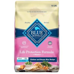 Blue Buffalo Natural Small Breed Chicken Dog Food 15lbs
