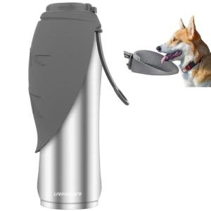URPOWER 27 Oz Insulated Dog Travel Water Bottle