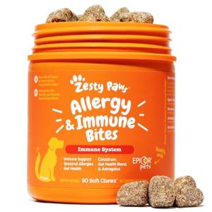 Zesty Paws Allergy Relief Chews for Dogs - 90ct