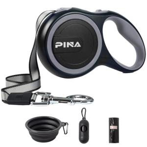 PINA 26ft Retractable Leash for All Dogs