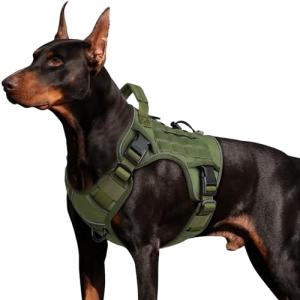 Tactical No Pull Dog Harness for Large Breeds