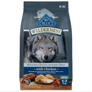 Blue Buffalo High Protein Chicken Dog Food 28lb