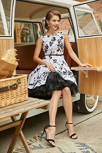 Black Petticoat Slip for 50s Dresses - Medium