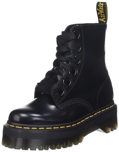 Black Buttero Dr. Martens Molly Quad Retro UK 7
