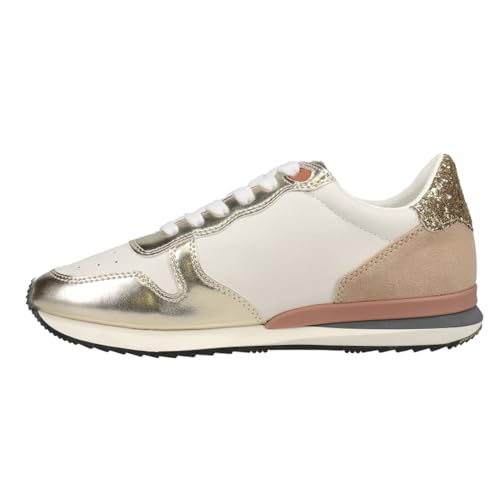 Rock Glitter Slip On Sneakers - Beige - Size 6.5M