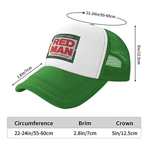 Redman Vintage Style Trucker Hat - Green