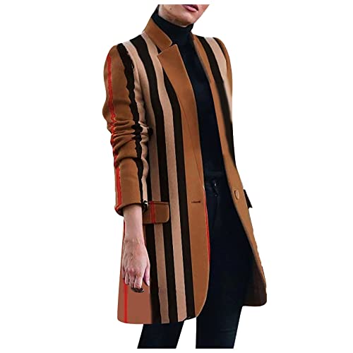 Women's Plus Size Vintage Trench Coat