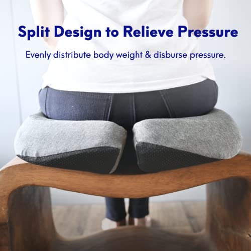 Ergonomic Pressure Relief Seat Cushion for Long Sitting