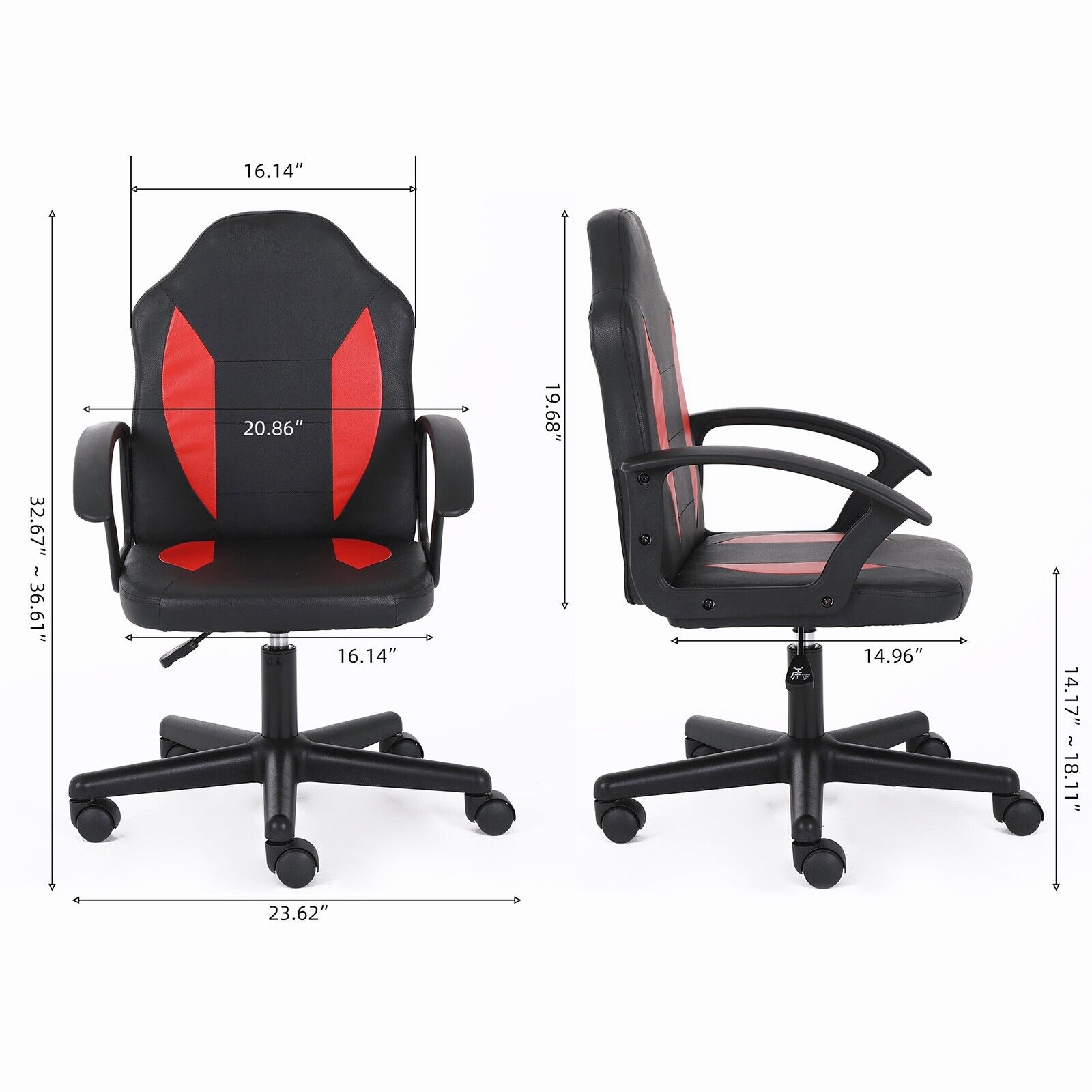 Ergonomic Leather Executive Office Chair