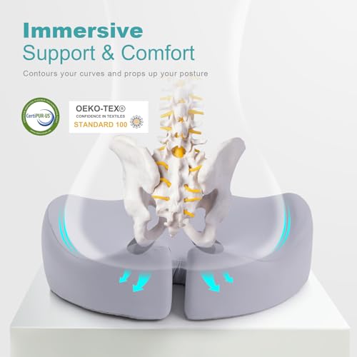 Ergonomic Foam Seat Cushion for Office Chairs