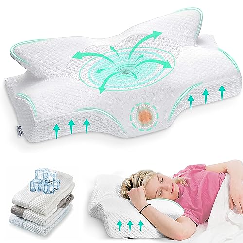 Memory Foam Neck Pillow for Pain Relief