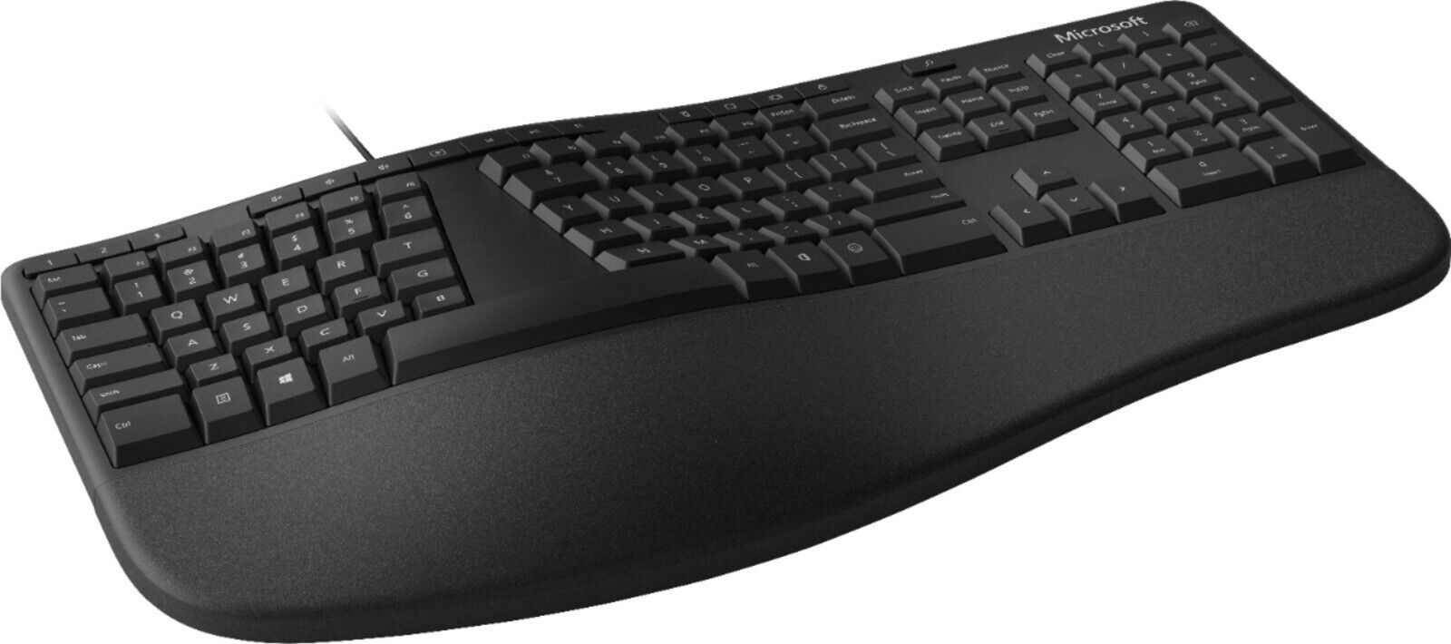 Microsoft Ergonomic Wired Mechanical Keyboard with Palm Rest