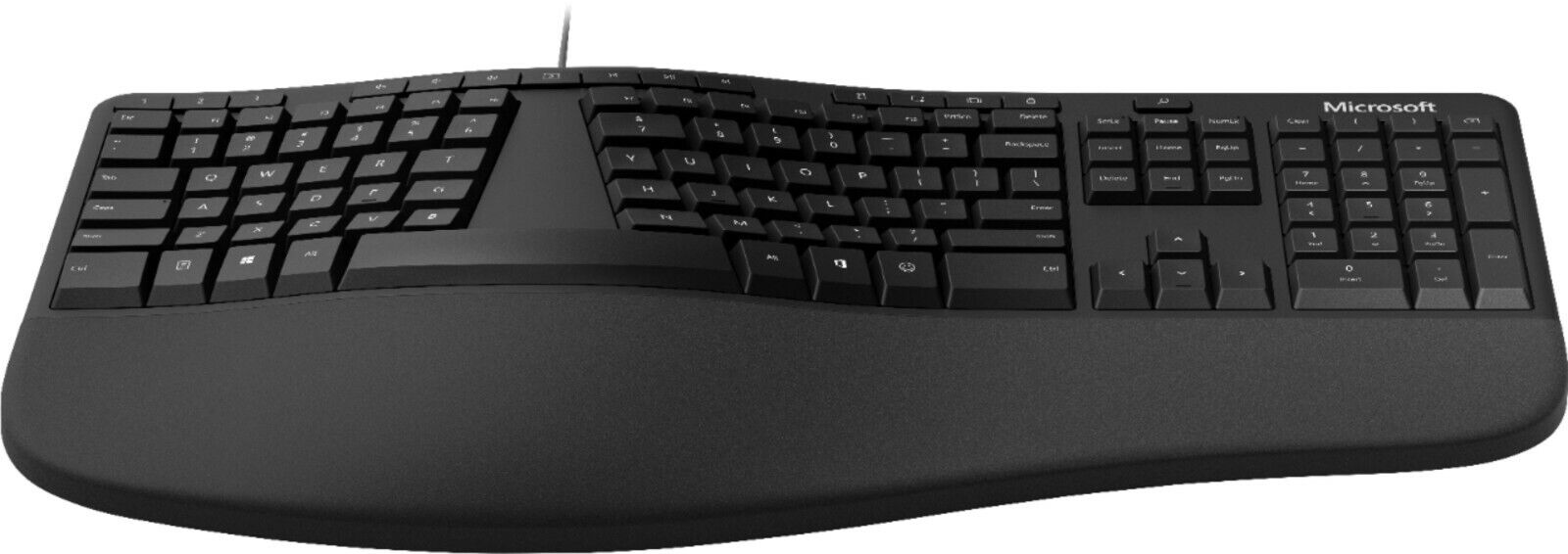 Microsoft Ergonomic Wired Mechanical Keyboard with Palm Rest