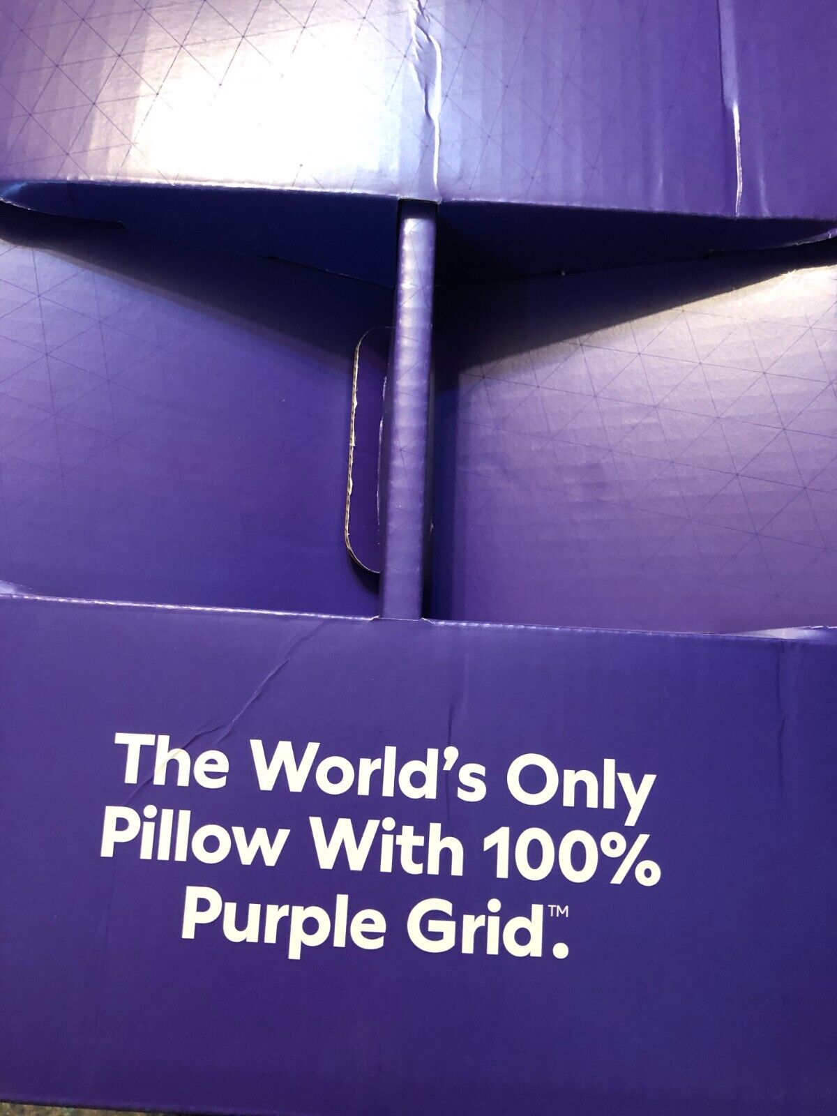 Ergonomic Purple Pillow with Genuine Booster