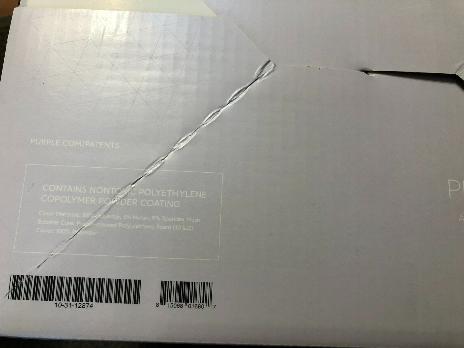 Ergonomic Purple Pillow with Genuine Booster