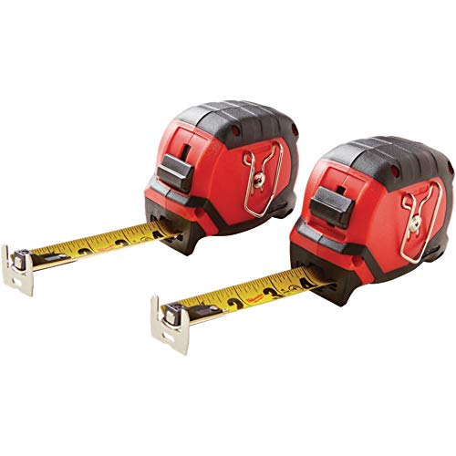 Milwaukee - 25 ft. Magnetic Tape Measure - 2-Pack
