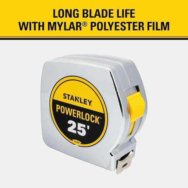 Stanley 25ft Powerlock Professional Tape Measure - X-Foot