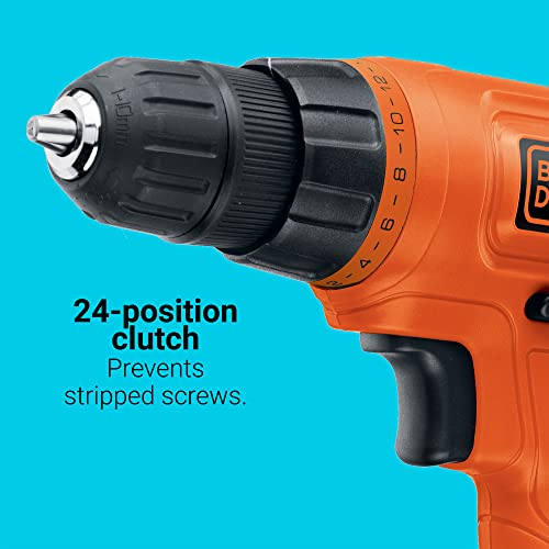 BLACK+DECKER Cordless Drill/Driver + 30 pc. Kit