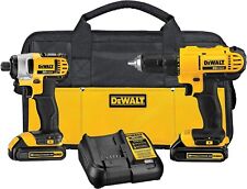 DEWALT 20V Cordless Drill and Impact Driver Set