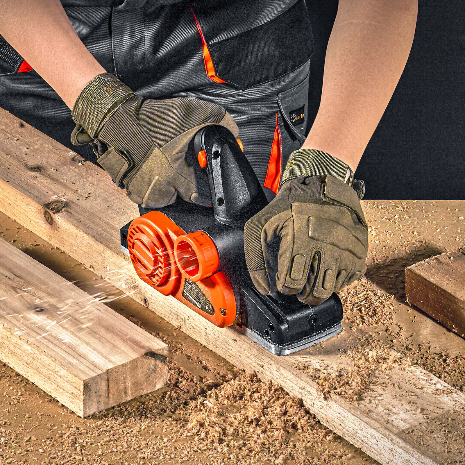 VEVOR Electric Hand Planer 3-1/4" for Woodworking