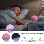 Mini Mushroom Bluetooth Speaker - Portable Smart Suction Cup