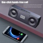 Bluetooth Smart Speaker with Subwoofer and Radio