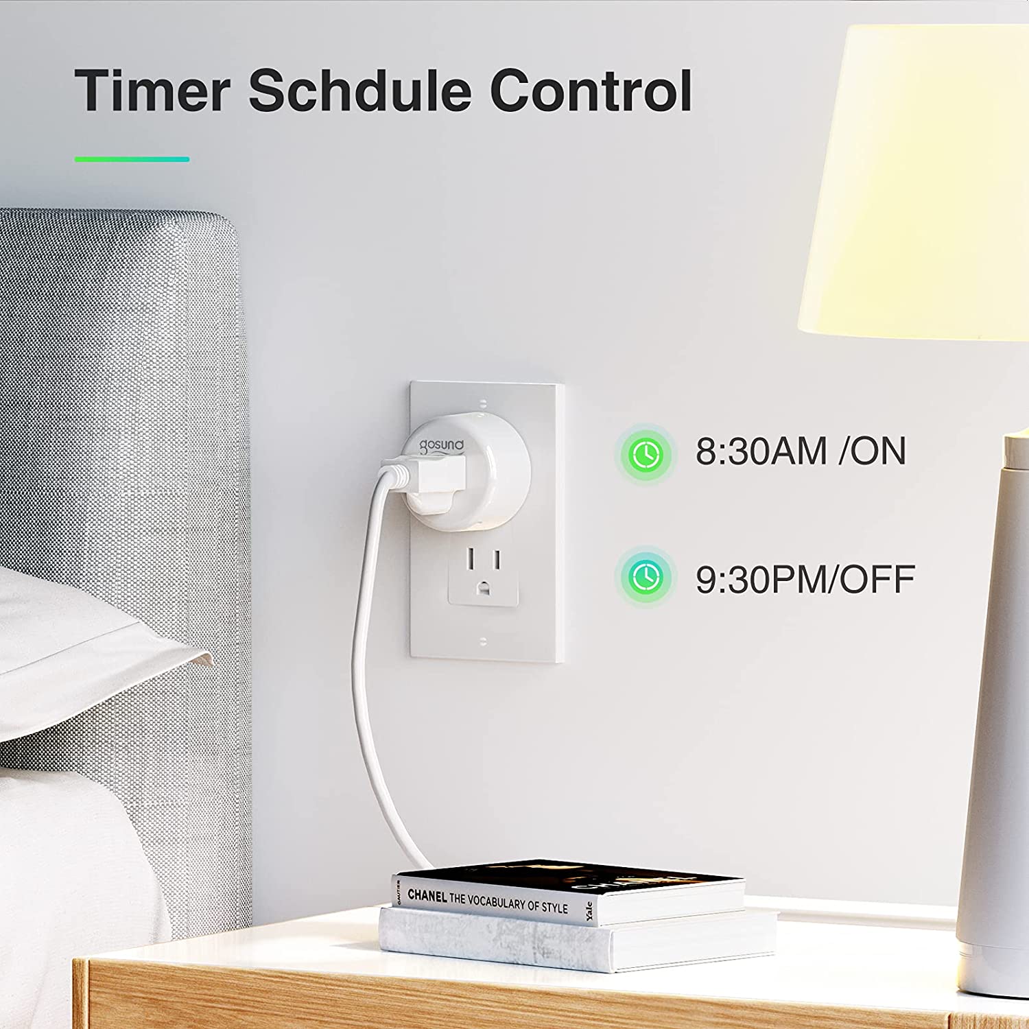 Gosund Mini Smart Plug - Alexa & Google Compatible