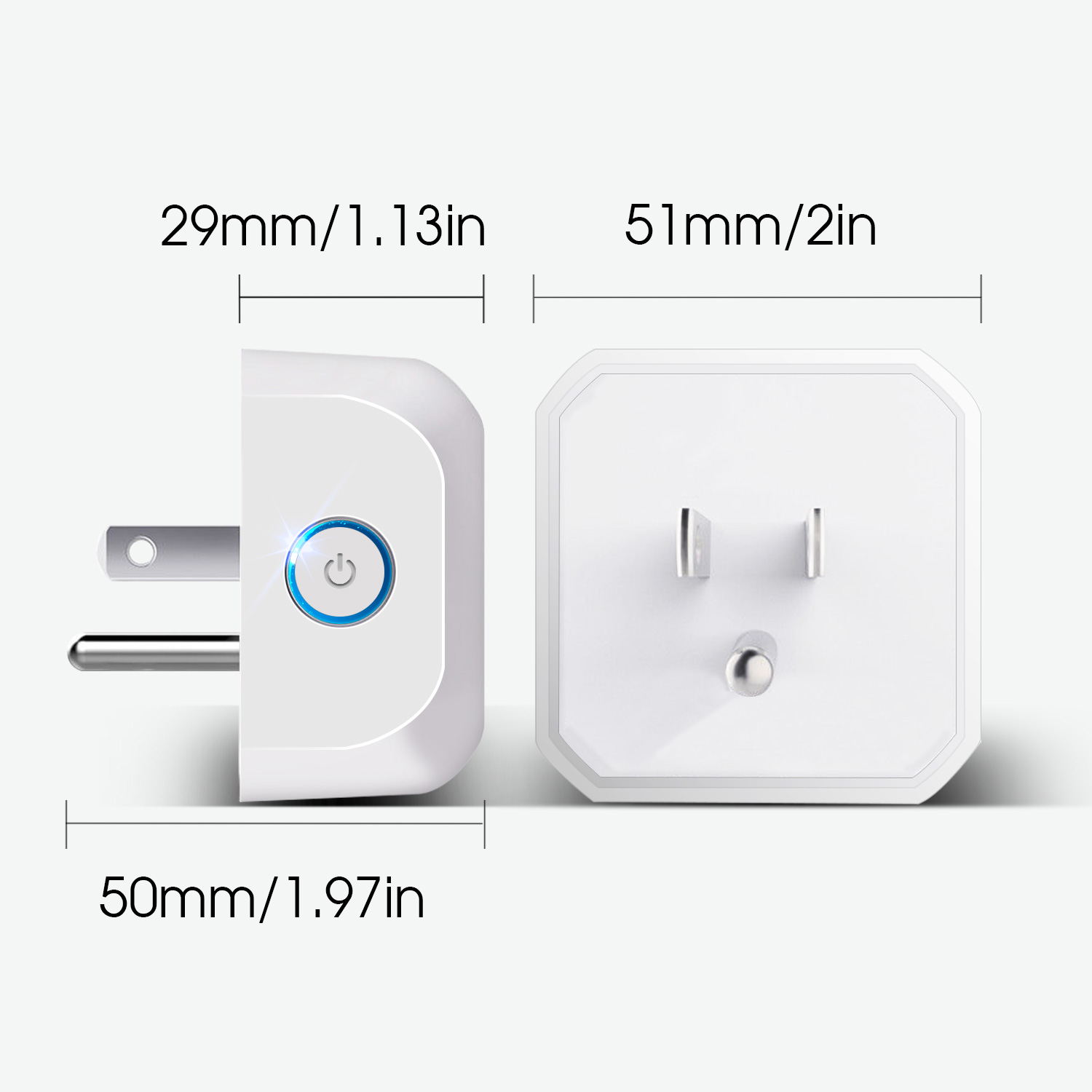 Smart Plug 2-Pack for Remote Control of Devices