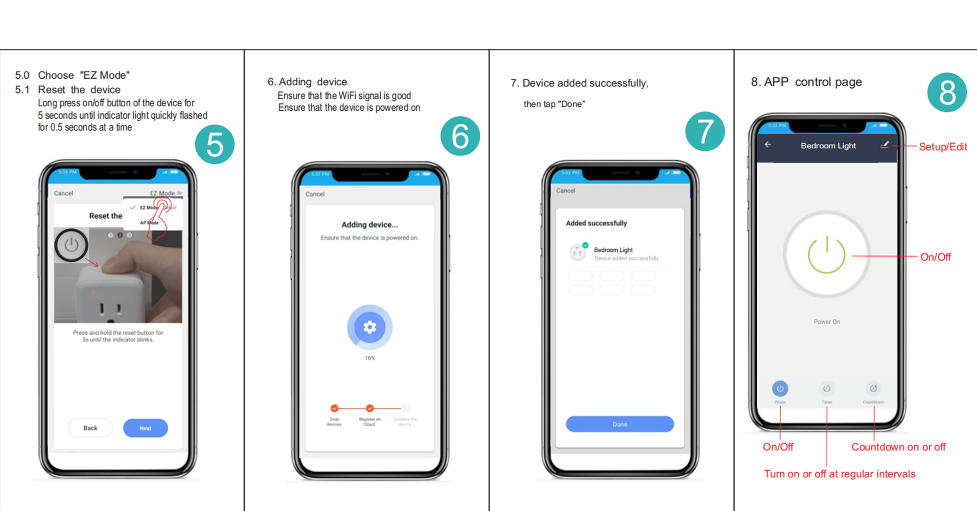 Smart Plug 2-Pack for Remote Control of Devices