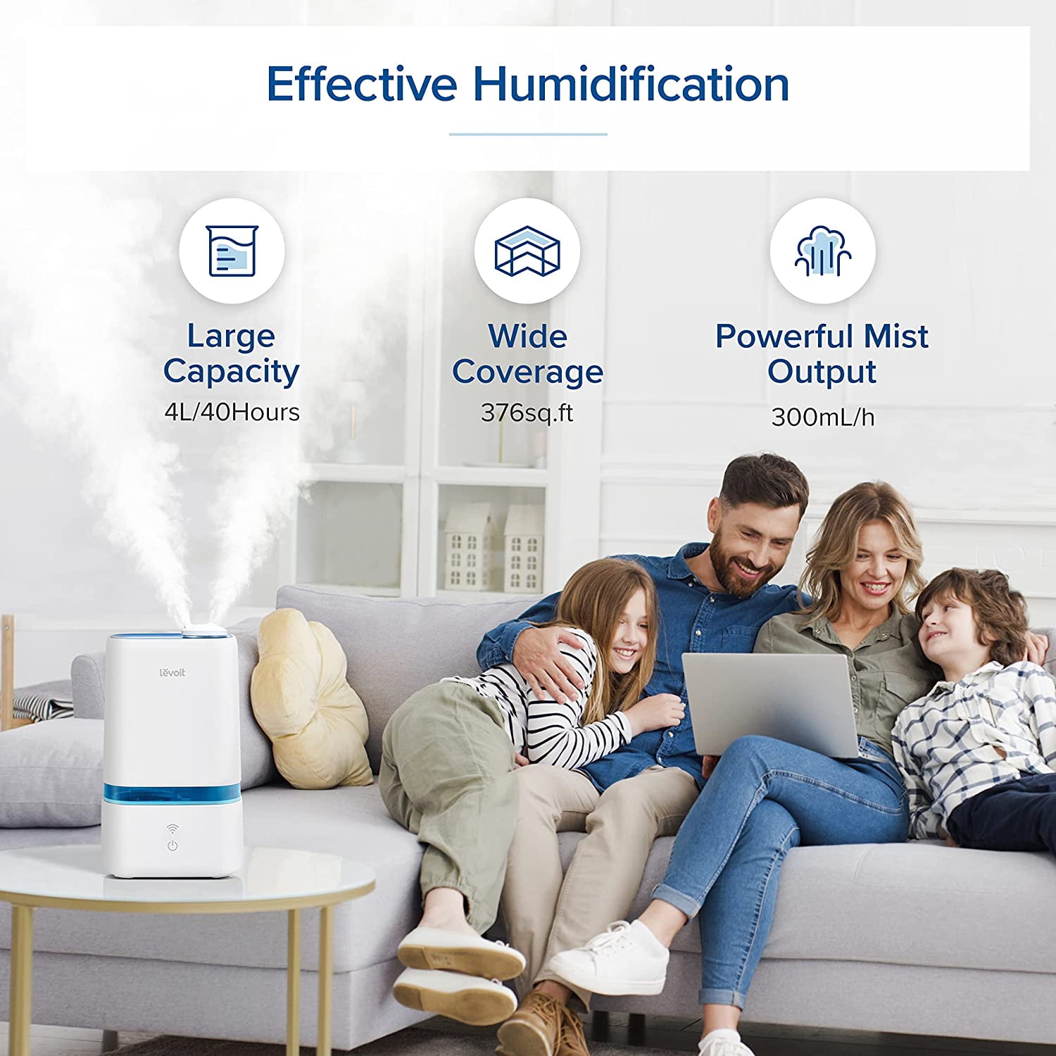 Levoit Smart Humidifier for Room & Bedroom